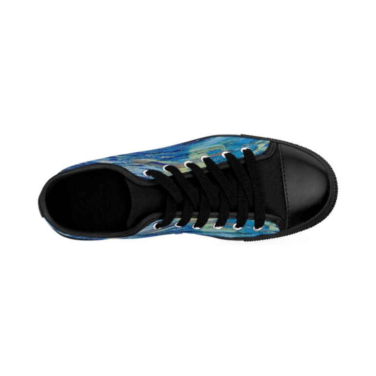 Vincent van Gogh "The Starry Night" Women's Sneakers - Image 2