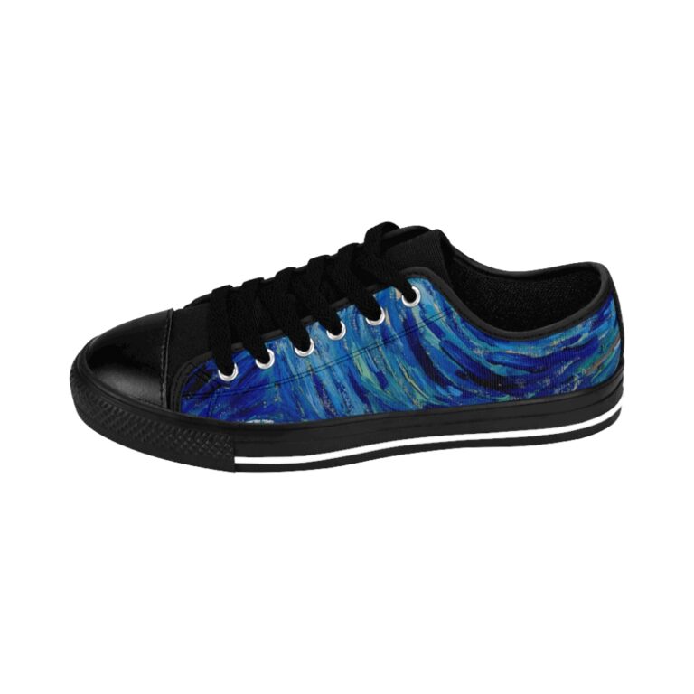 Vincent van Gogh "The Starry Night" Men's Sneakers - Image 3