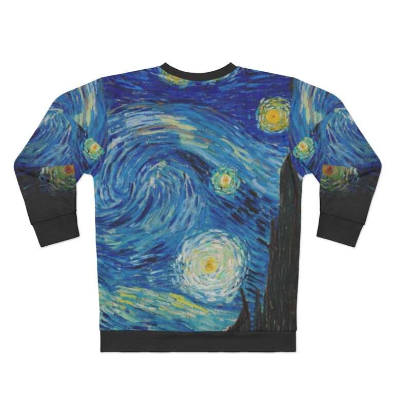 Vincent van Gogh "The Starry Night" Unisex Premium Sweatshirt - Image 3