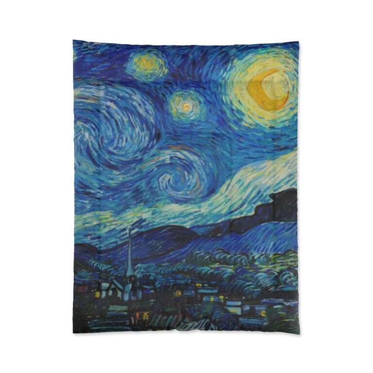 Comforter ft. "The Starry Night" by Vincent van Gogh - Image 3