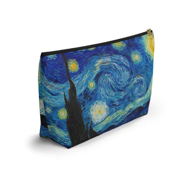 T-bottom Pouch ft. "The Starry Night" by Vincent van Gogh - Image 3
