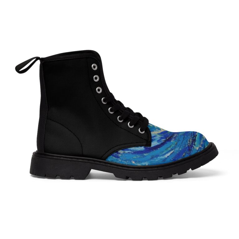 Vincent van Gogh "The Starry Night" Women's Marten Boots