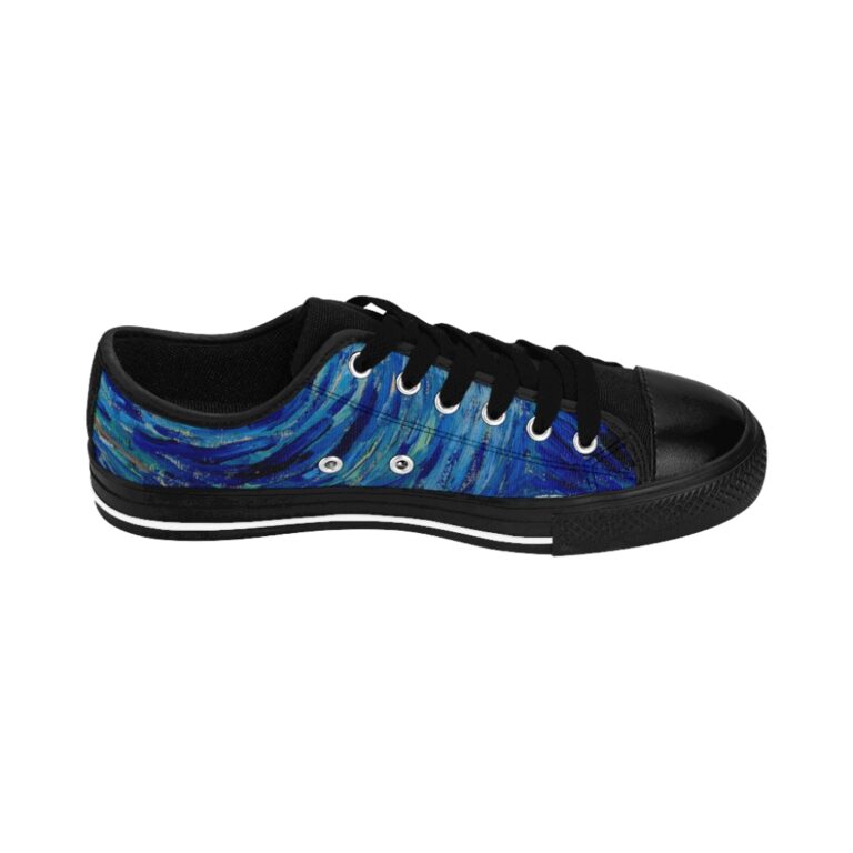Vincent van Gogh "The Starry Night" Men's Sneakers - Image 4