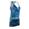 Vincent van Gogh "The Starry Night" Racerback Dress - Image 4