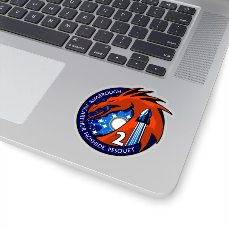 Decal Sticker for NASA/Space X "CREW-2" Mission - Image 4