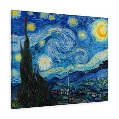 Canvas print of the "The Starry Night" by Vincent van Gogh (1889)