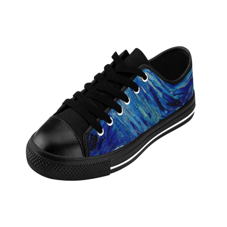 Vincent van Gogh "The Starry Night" Men's Sneakers - Image 5