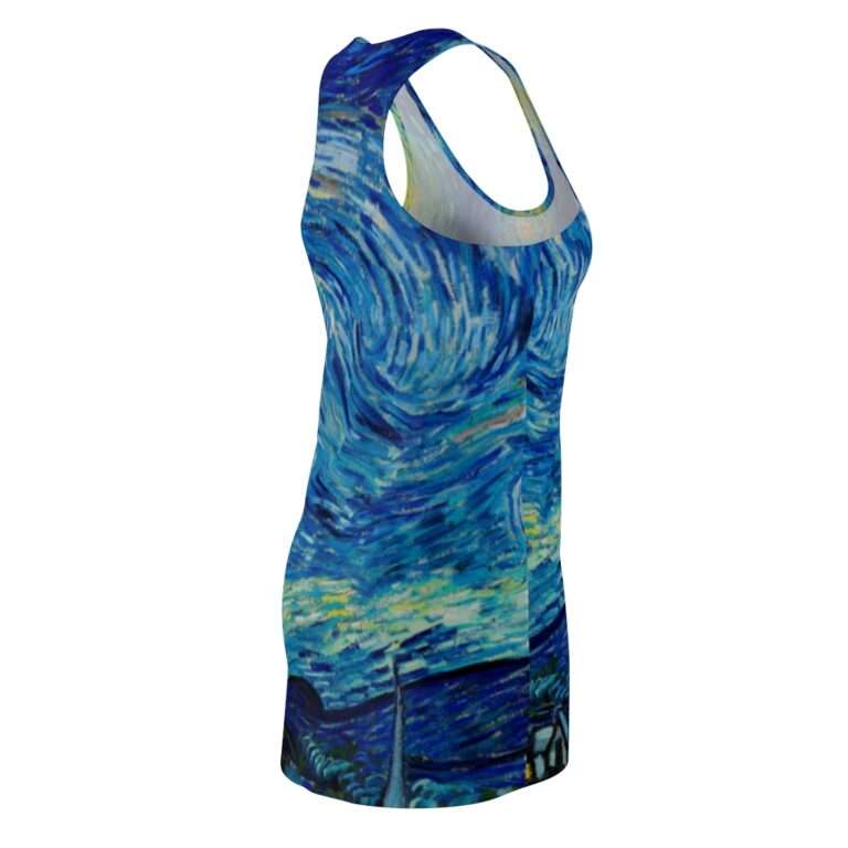 Vincent van Gogh "The Starry Night" Racerback Dress - Image 5