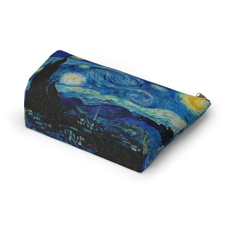 T-bottom Pouch ft. "The Starry Night" by Vincent van Gogh - Image 5