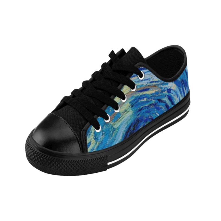 Vincent van Gogh "The Starry Night" Women's Sneakers - Image 5