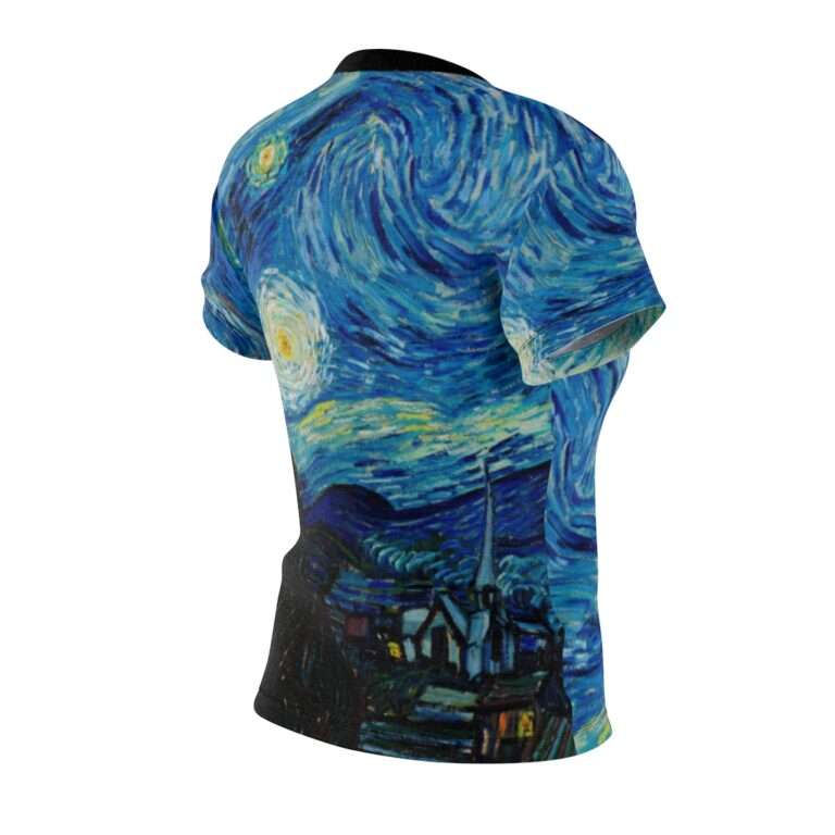Vincent van Gogh "The Starry Night" Women's Novelty T-Shirt - Image 5
