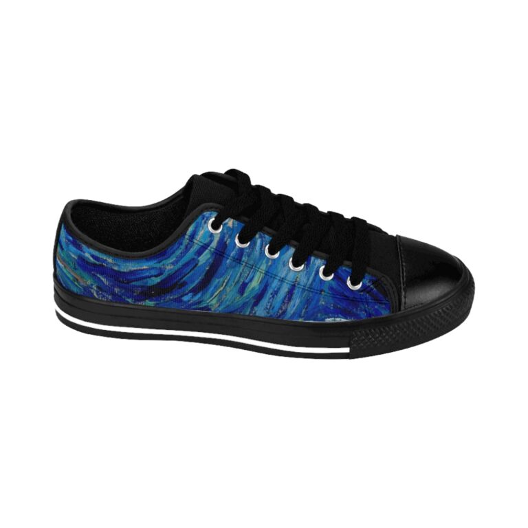 Vincent van Gogh "The Starry Night" Men's Sneakers - Image 6