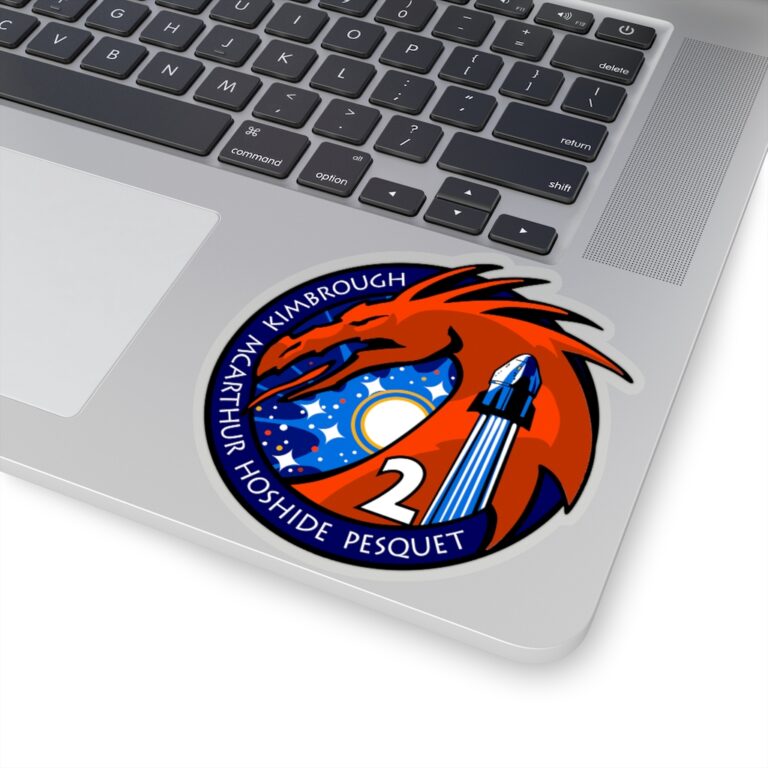 Decal Sticker for NASA/Space X "CREW-2" Mission - Image 6