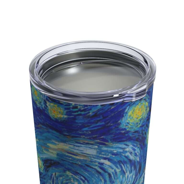 10oz Tumbler ft. "The Starry Night" by Vincent van Gogh - Image 6