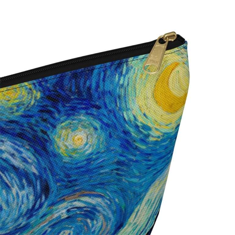 T-bottom Pouch ft. "The Starry Night" by Vincent van Gogh - Image 6