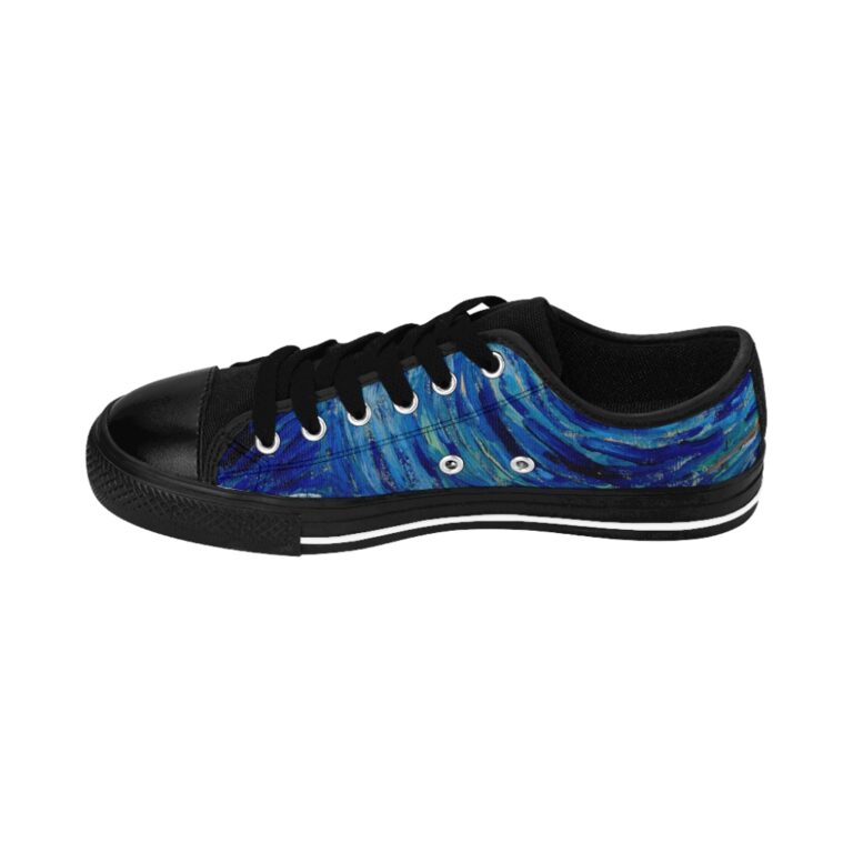 Vincent van Gogh "The Starry Night" Men's Sneakers - Image 7