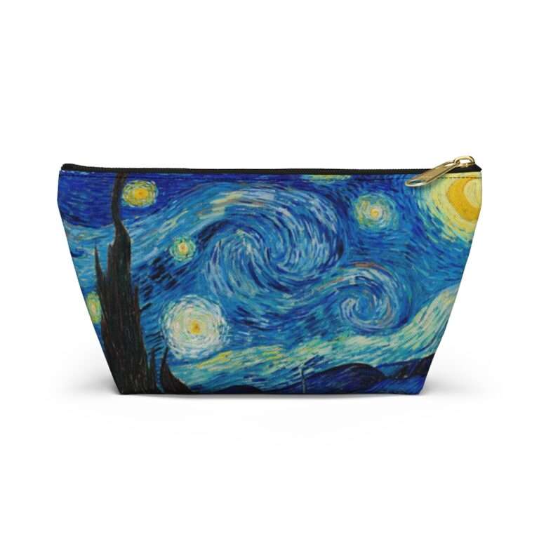 T-bottom Pouch ft. "The Starry Night" by Vincent van Gogh - Image 7