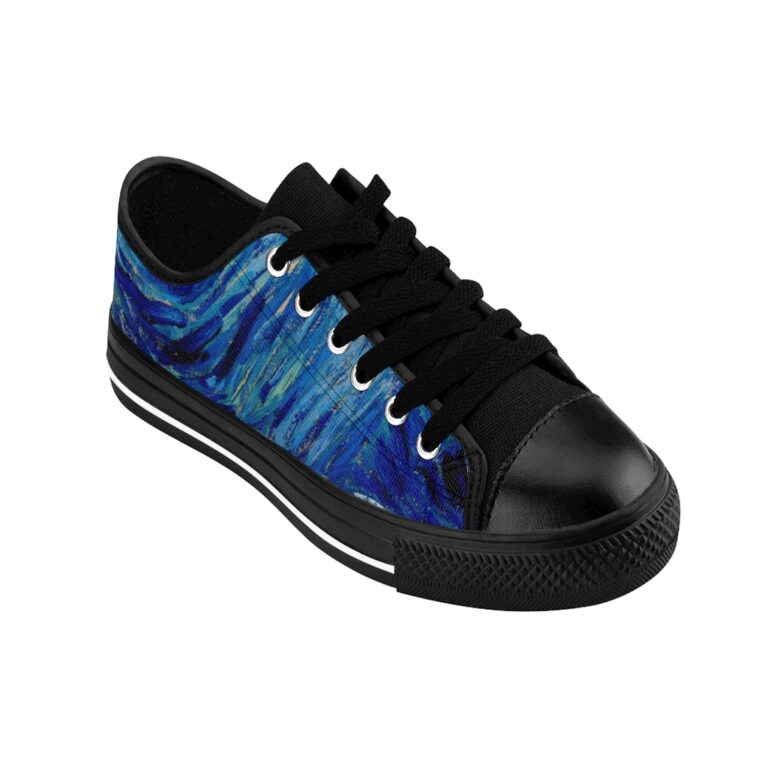 Vincent van Gogh "The Starry Night" Men's Sneakers - Image 8