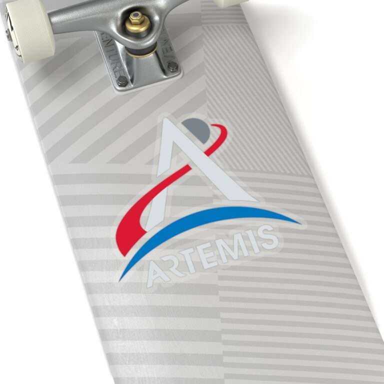NASA Artemis sticker for darker backgournds