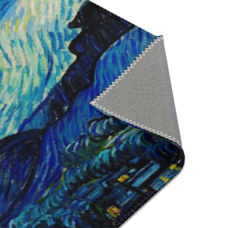 Polyester Area Rug ft. "The Starry Night" by Vincent van Gogh - Image 8