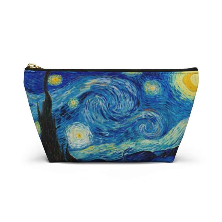 T-bottom Pouch ft. "The Starry Night" by Vincent van Gogh - Image 8
