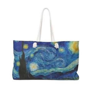 Weekender Bag ft. "The Starry Night" by Vincent van Gogh