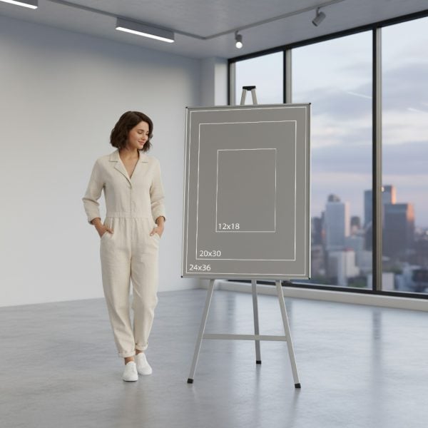 Poster Size Guide Vertical