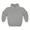 Back of Heather-Grey 2021 Mortal Kombat Unisex Hoodie