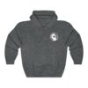Front of Dark-Heather 2021 Mortal Kombat Unisex Hoodie