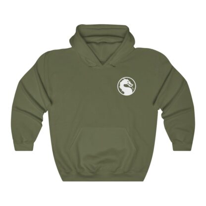 Front of Army-Green 2021 Mortal Kombat Unisex Hoodie