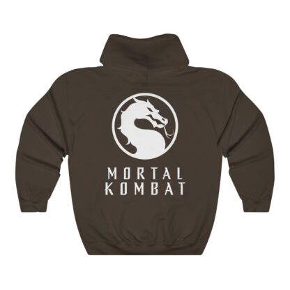 Back of Chocolat-Color 2021 Mortal Kombat Unisex Hoodie