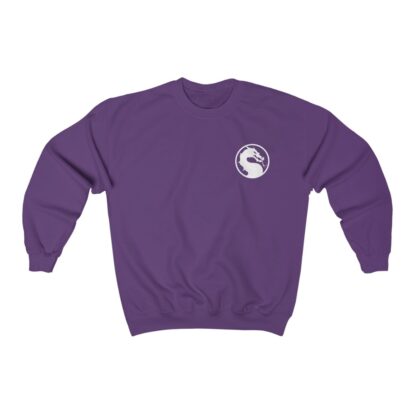 Front of Purple 2021 Mortal Kombat Unisex Premium Sweatshirt