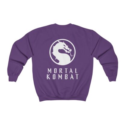 Back of Purple 2021 Mortal Kombat Unisex Premium Sweatshirt