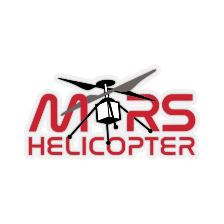 NASA/JPL Ingenuity - Mars Helicopter Sticker