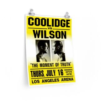 Poster Print of "Coolidge vs. Wilson" Prop from "Pulp Fiction" by Quentin Tarantino (1994)