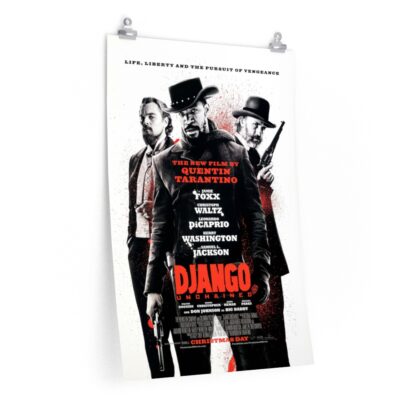 Poster Print of "Django Unchained" by Quentin Tarantino (2012)