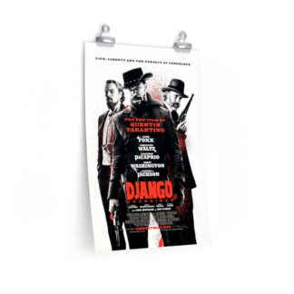 Poster Print of "Django Unchained" by Quentin Tarantino (2012)