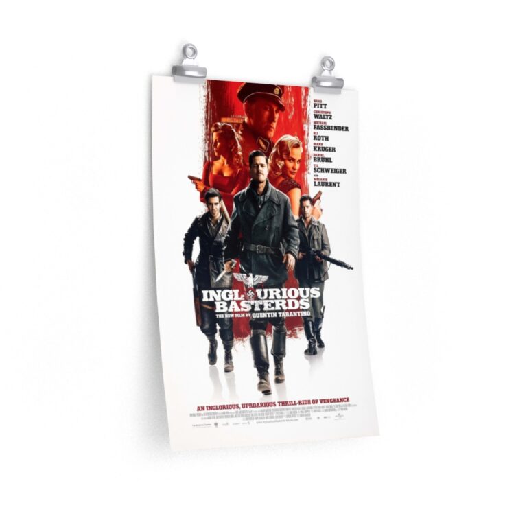 Poster Print of "Inglorious Basterds" by Quentin Tarantino (2009)
