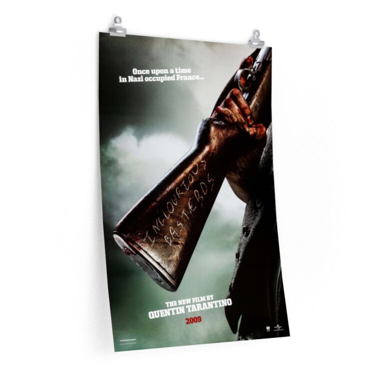 Poster Print of "Inglorious Basterds" by Quentin Tarantino (2009) - Rifle/Shotgun Version