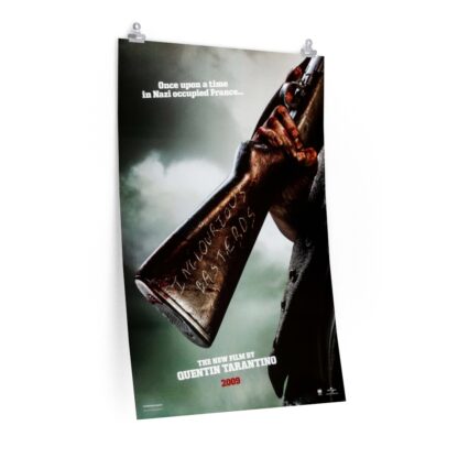 Poster Print of "Inglorious Basterds" by Quentin Tarantino (2009) - Rifle/Shotgun Version