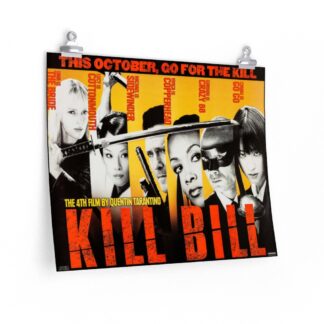 Poster Print of "Kill Bill: Vol. 1" by Quentin Tarantino (2003) - Horizontal Characters Version