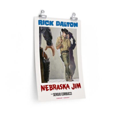 Poster Print of "Nebraska Jim" from "Once Upon a Time in Hollywood" (2019) ft. Rick Dalton - Funny DiCaprio