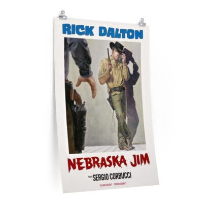 Poster Print of "Nebraska Jim" from "Once Upon a Time in Hollywood" (2019) ft. Rick Dalton - Funny DiCaprio