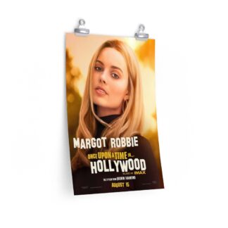 Poster Print of "Once Upon a Time in Hollywood" by Quentin Tarantino (2019) - Character Sheet ft. Margot Robbie