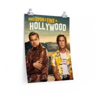 Poster Print of "Once Upon a Time in Hollywood" by Quentin Tarantino (2019) - Miniposter