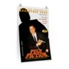 Poster Print of "Pulp Fiction" by Quentin Tarantino (1994) - Version British ft. John Travolta "The Hitman"