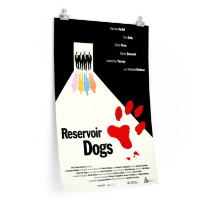 Poster Print of "Reservoir Dogs" by Quentin Tarantino (1992) - Version Cannes Festival