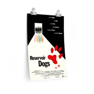 Poster Print of "Reservoir Dogs" by Quentin Tarantino (1992) - Version Cannes Festival