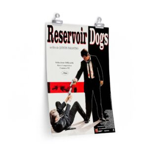 Poster Print of "Reservoir Dogs" by Quentin Tarantino (1992) - Version French