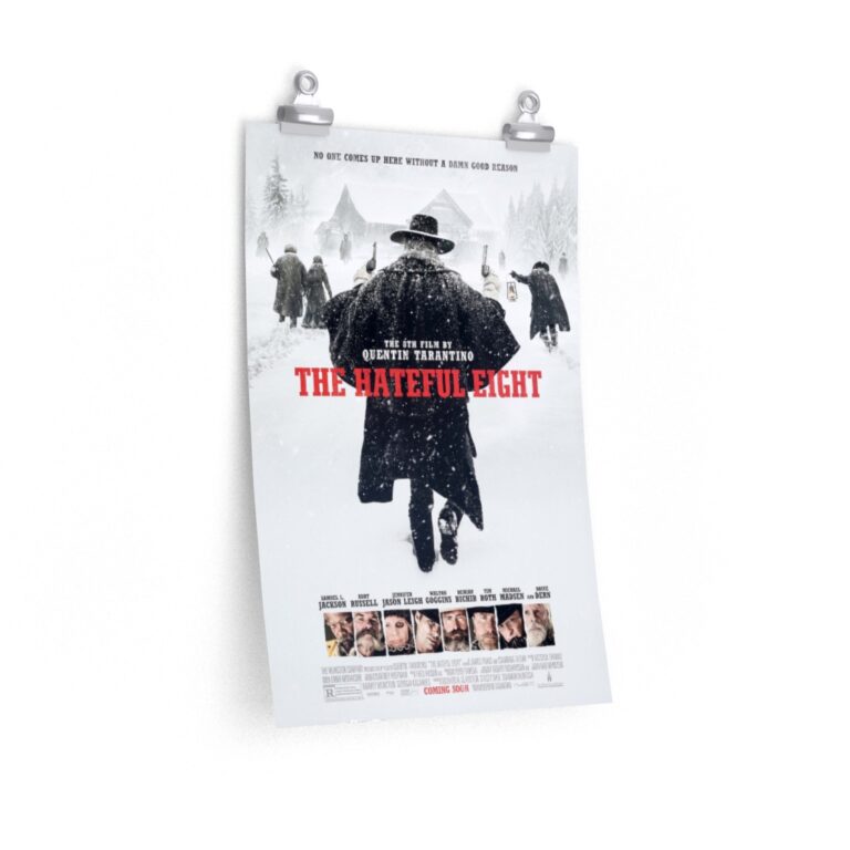 Poster Print of "The Hateful Eight" by Quentin Tarantino (2015)